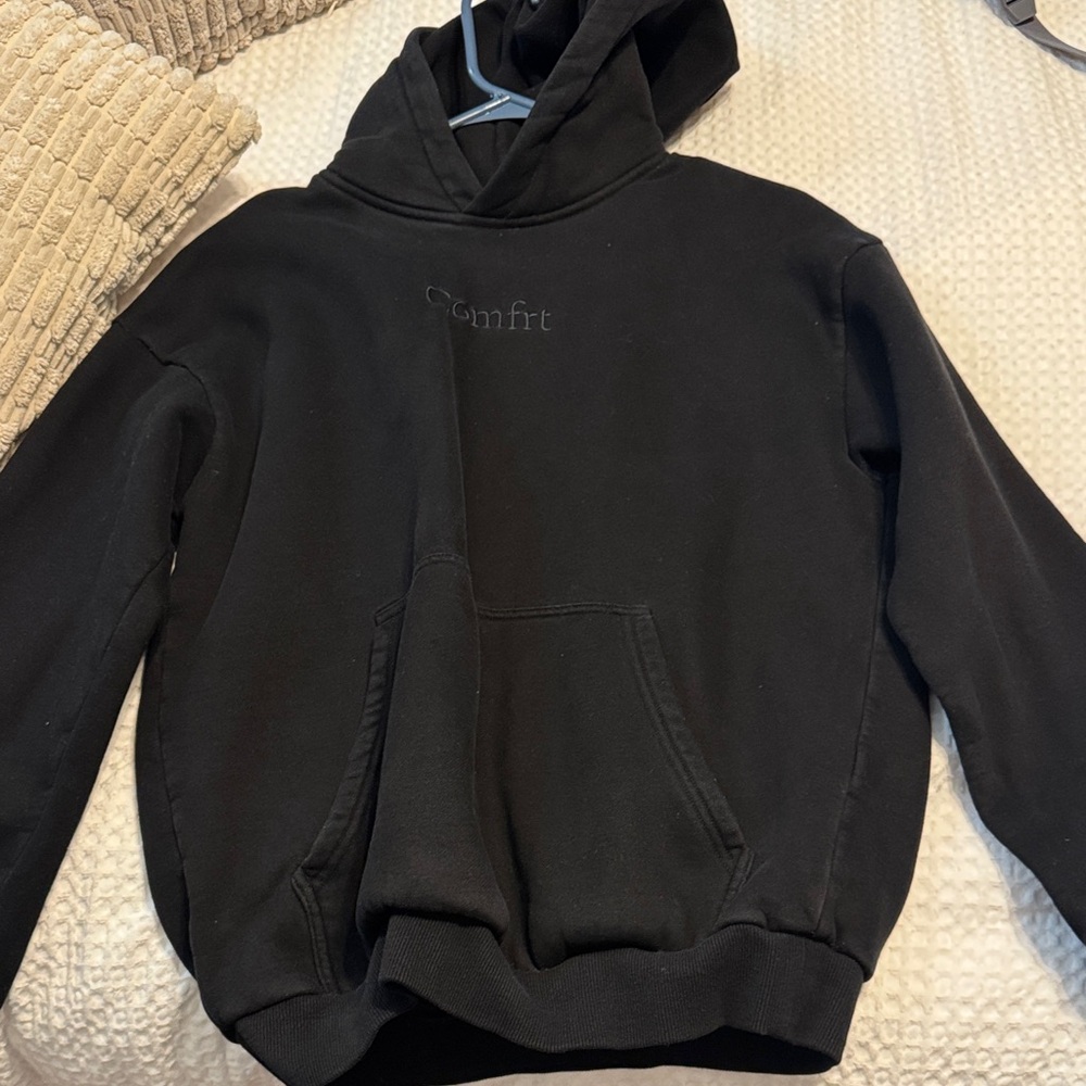 Black Comfort Hoodie